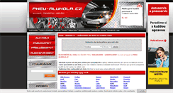Desktop Screenshot of pneu-alukola.cz